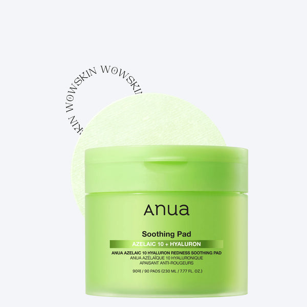 ANUA Azelaic Acid 10% Hyaluron Redness Soothing Pad 90ea – dischete calmare roşeaţă şi hidratare intensivă